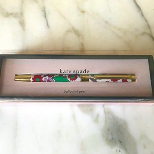 kate spade NEW YORK floral medley ballpoint pen NIB